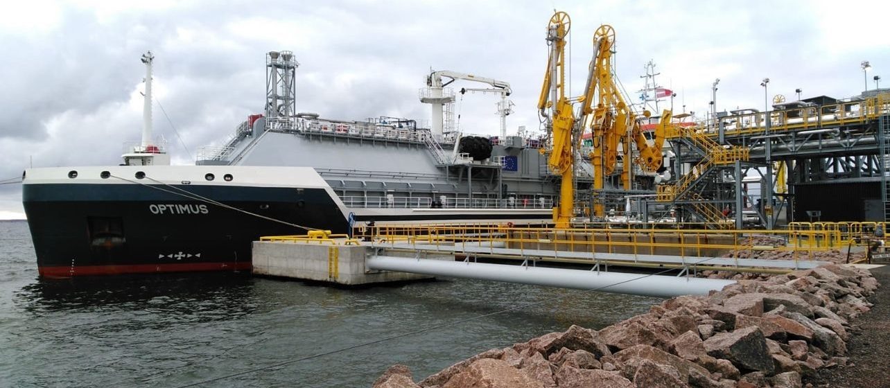 Zeebrugge Optimus lng tanker Titan